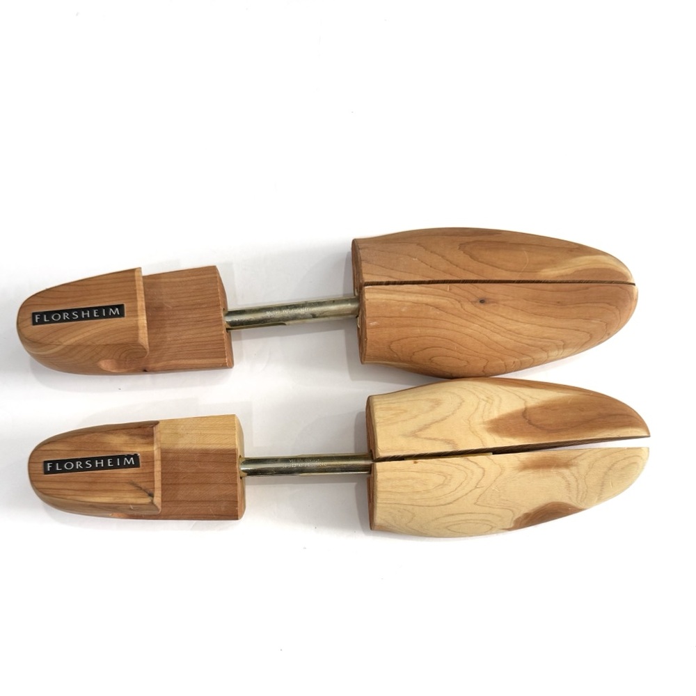 Vintage Florsheim Wooden  Cedar Shoe Tree Stretcher Form Insert Size XL